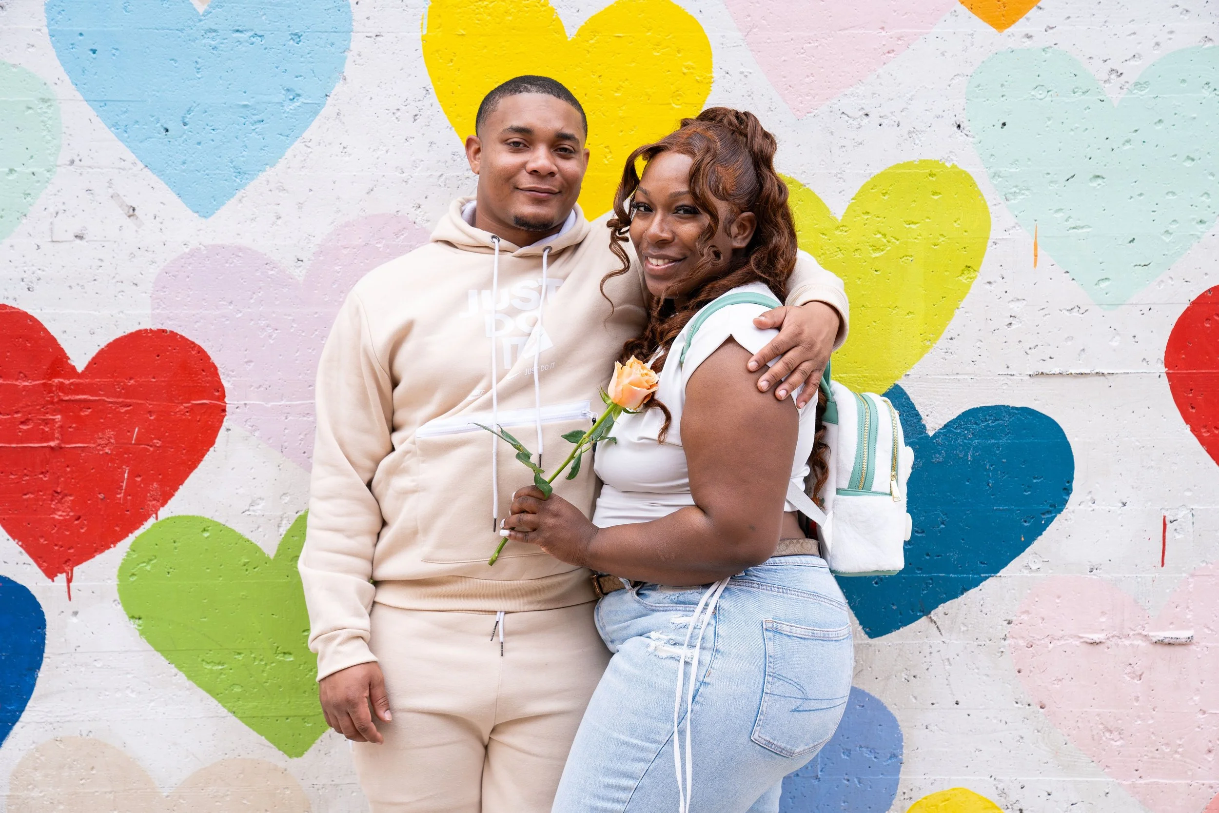 Free Photos at the Confetti Hearts Wall