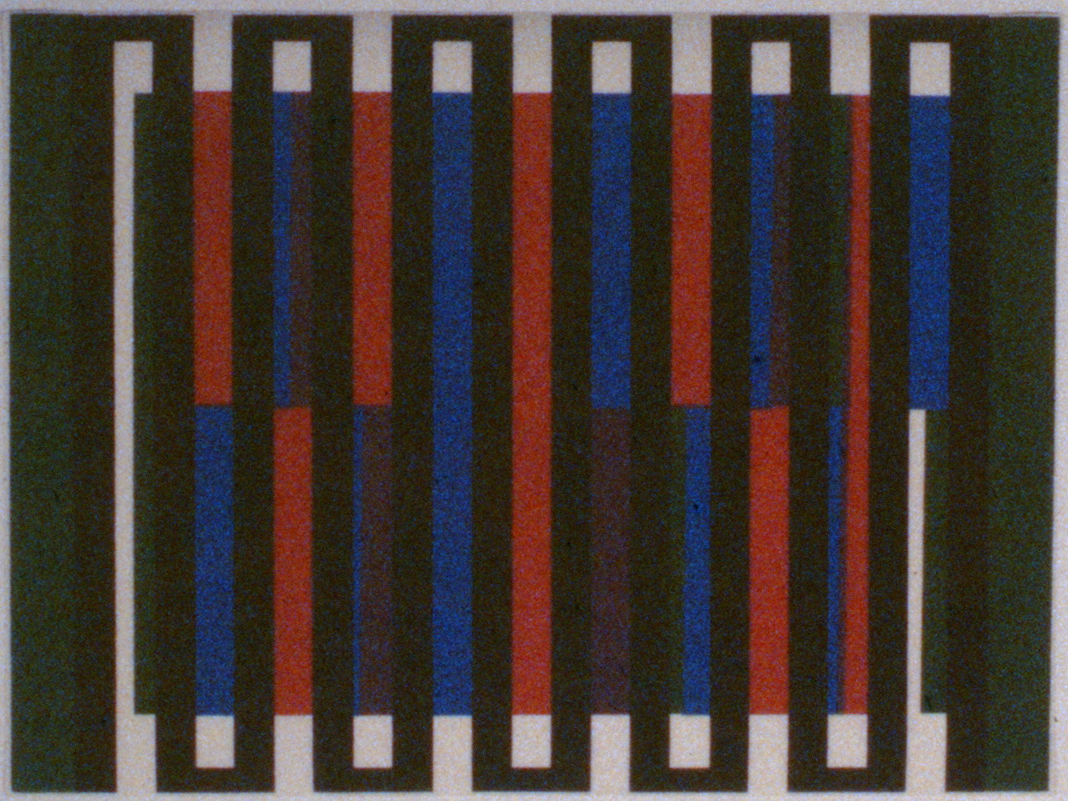 Special Green , 1967, Gordon Smith, serigraph, 1985.03.02 *Simon Fraser Centennial Suite Donation