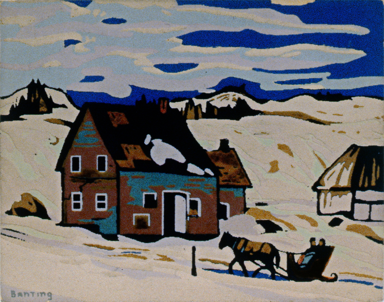 Sir Frederick G. Banting, Serigraph, 4 3/4 x 4 3/4", 1984.01.14