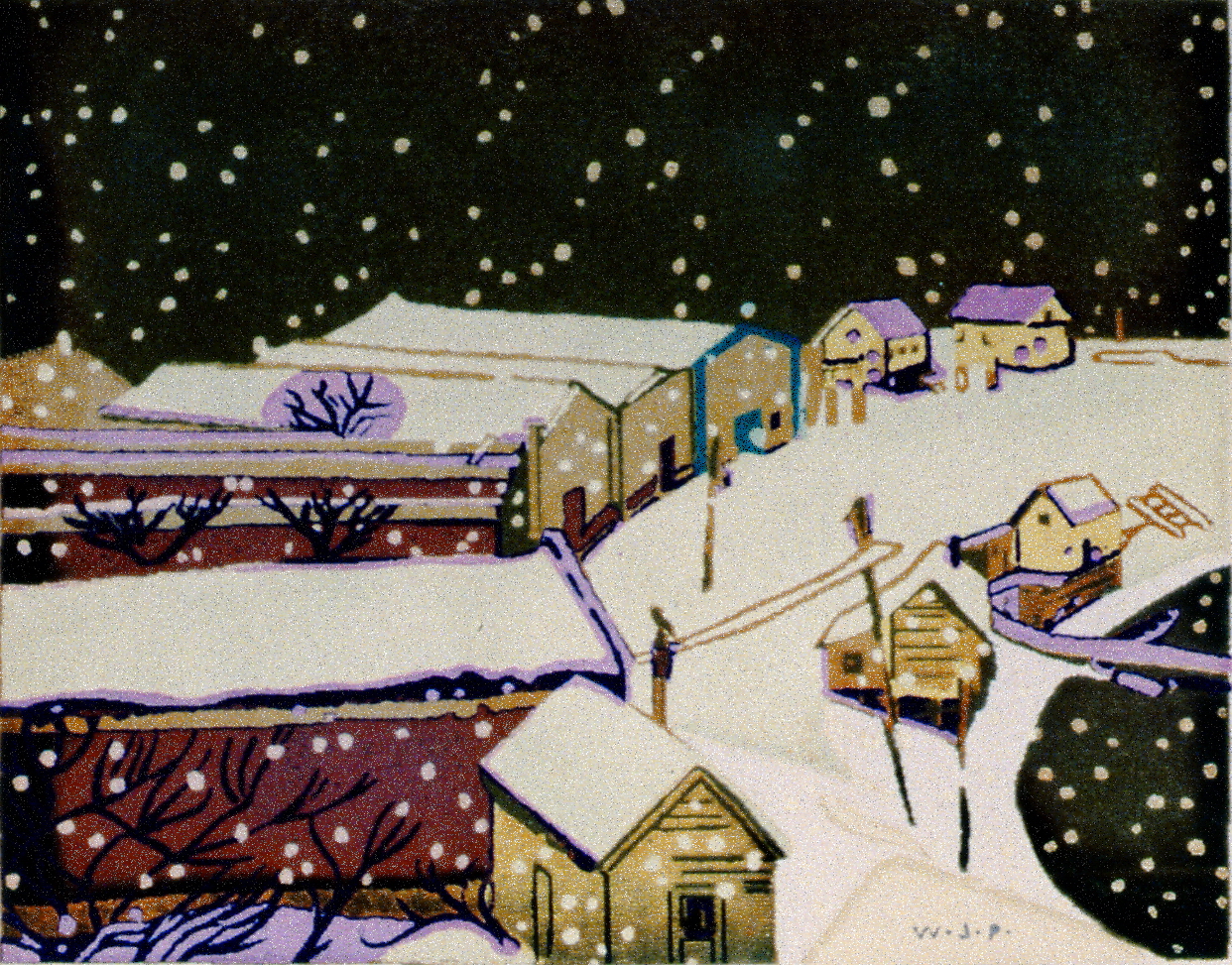 Walter J. Phillips, serigraph, 1984.01.23