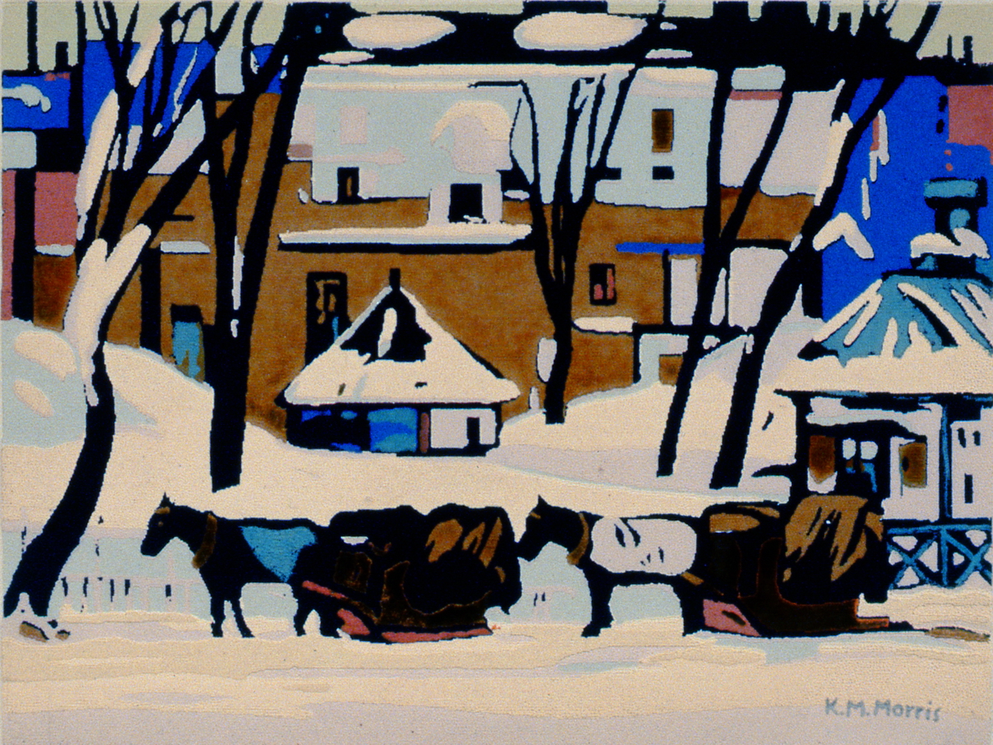 Kathleen M. Morris, serigraph, 1984.01.27
