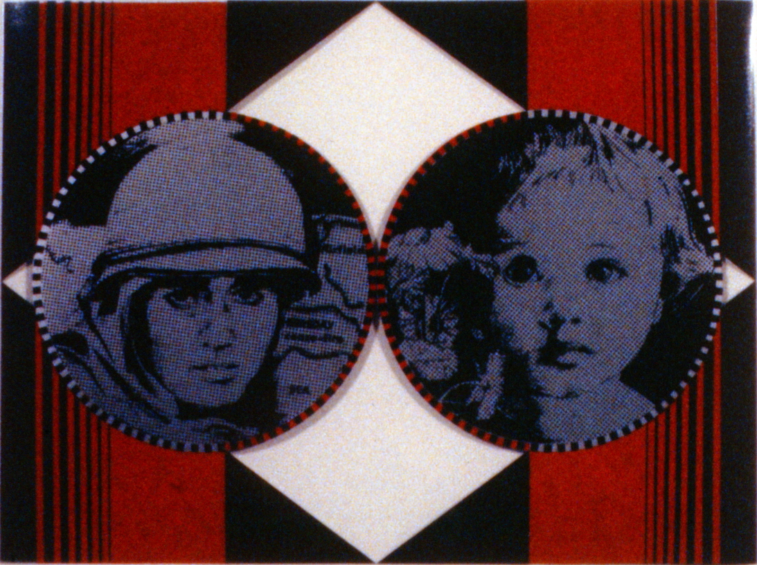 Diamond , Audrey Capel Doray, serigraph, edition 36/50, 15" x 20", 1985.03.01. Simon Fraser Centennial Suite Donation. Gift of Jessie BInning.
