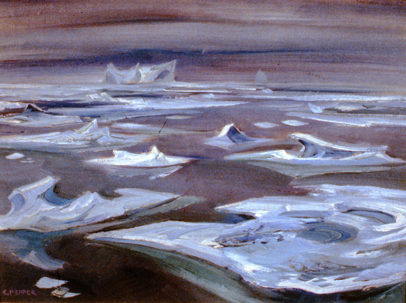 Glacier Ice Forms