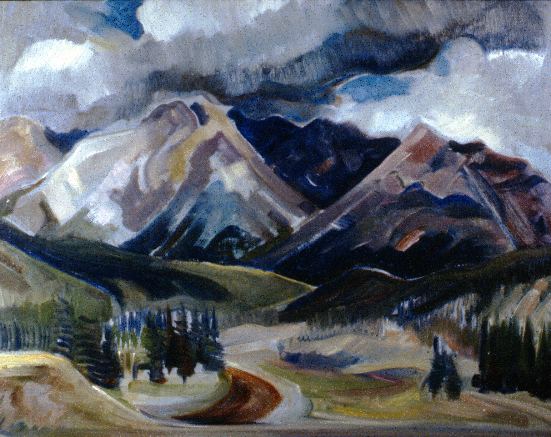 Untitled (Landscape, Rockies), nd.