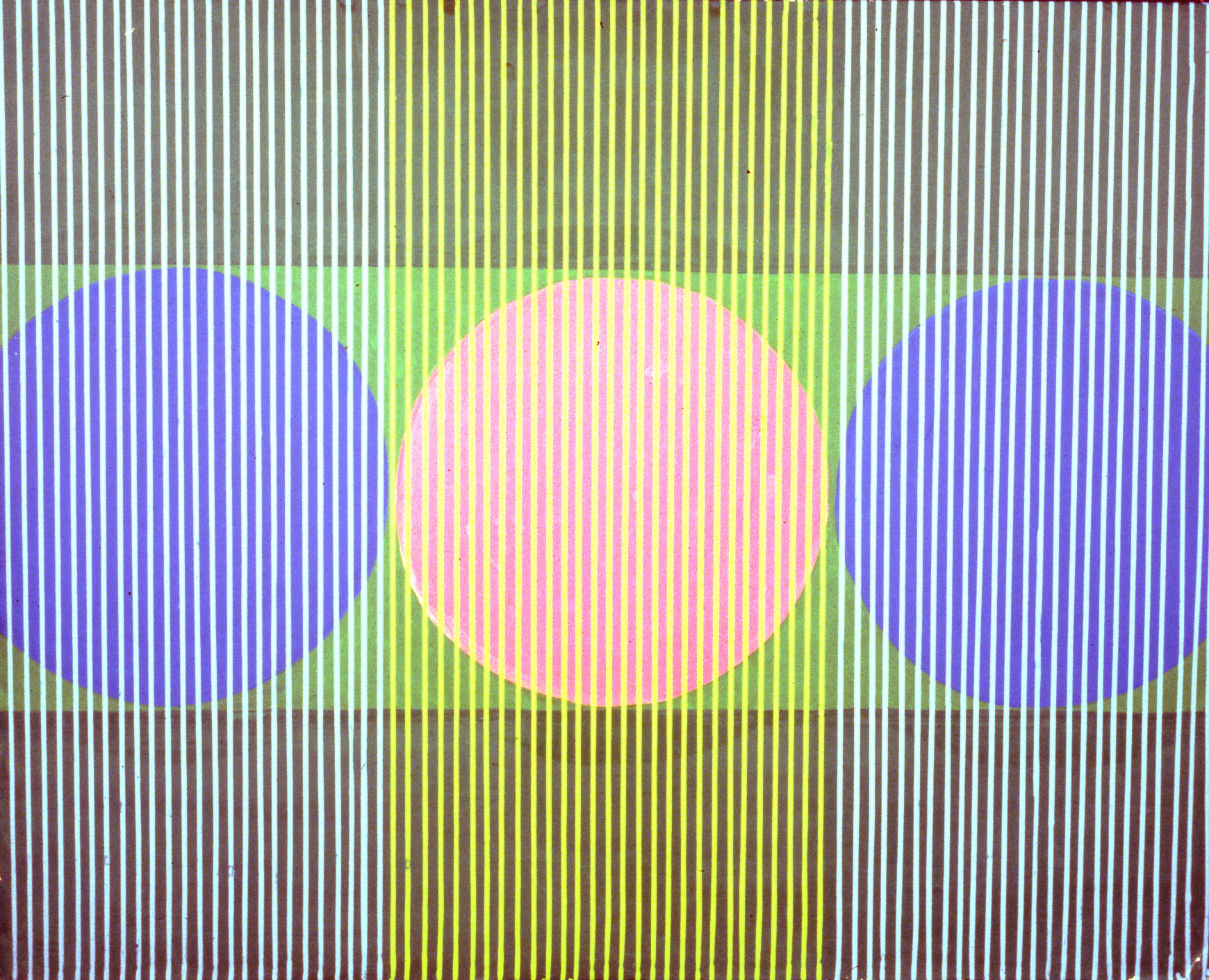 Untitled , 1962, Richard Touman, oil on board, 1996.07.01