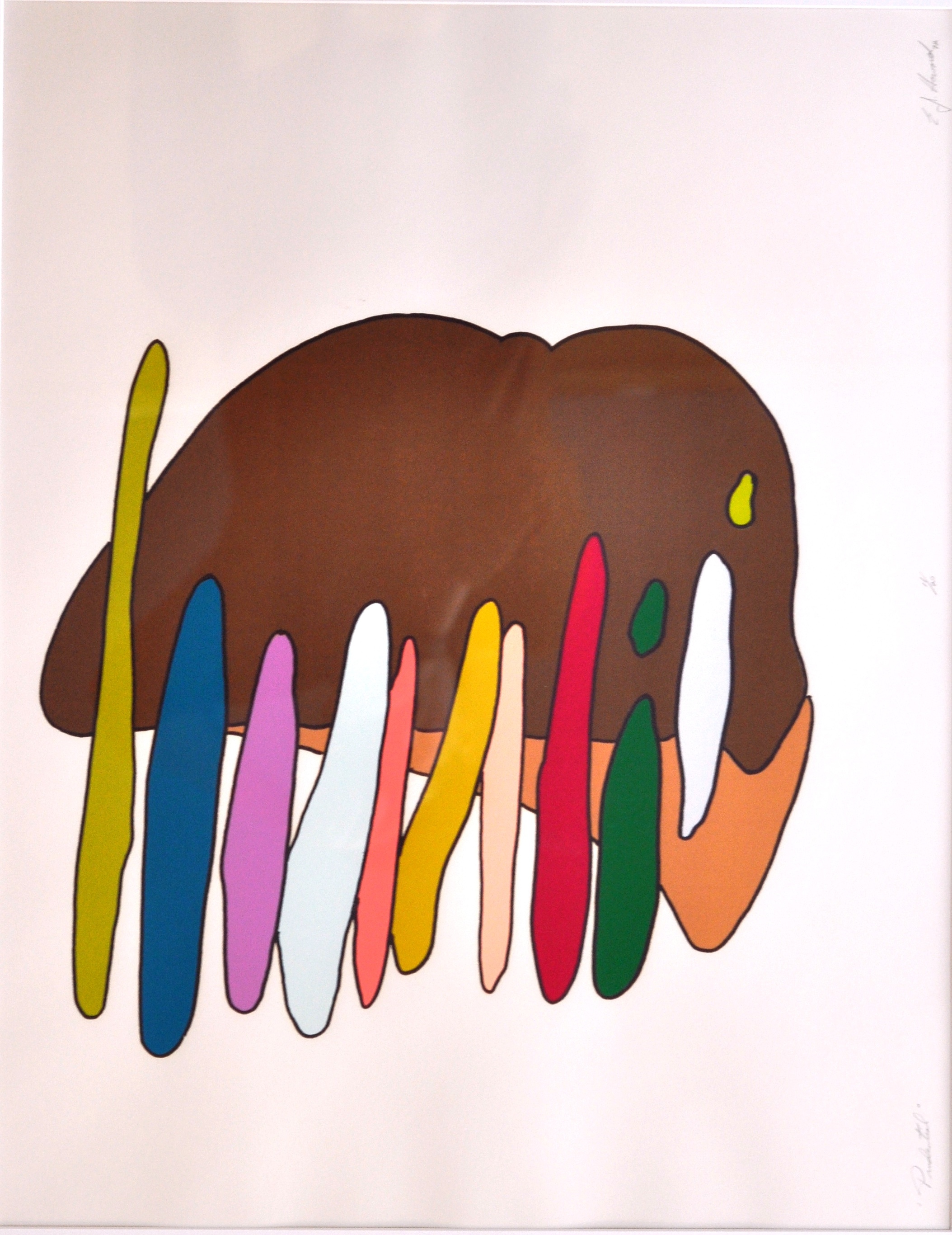 Prudential, 1972, E.J. Howarth, serigraph, edition 11/20, 21" x 27", 2008.02.38. Canada Art Council Art Bank.