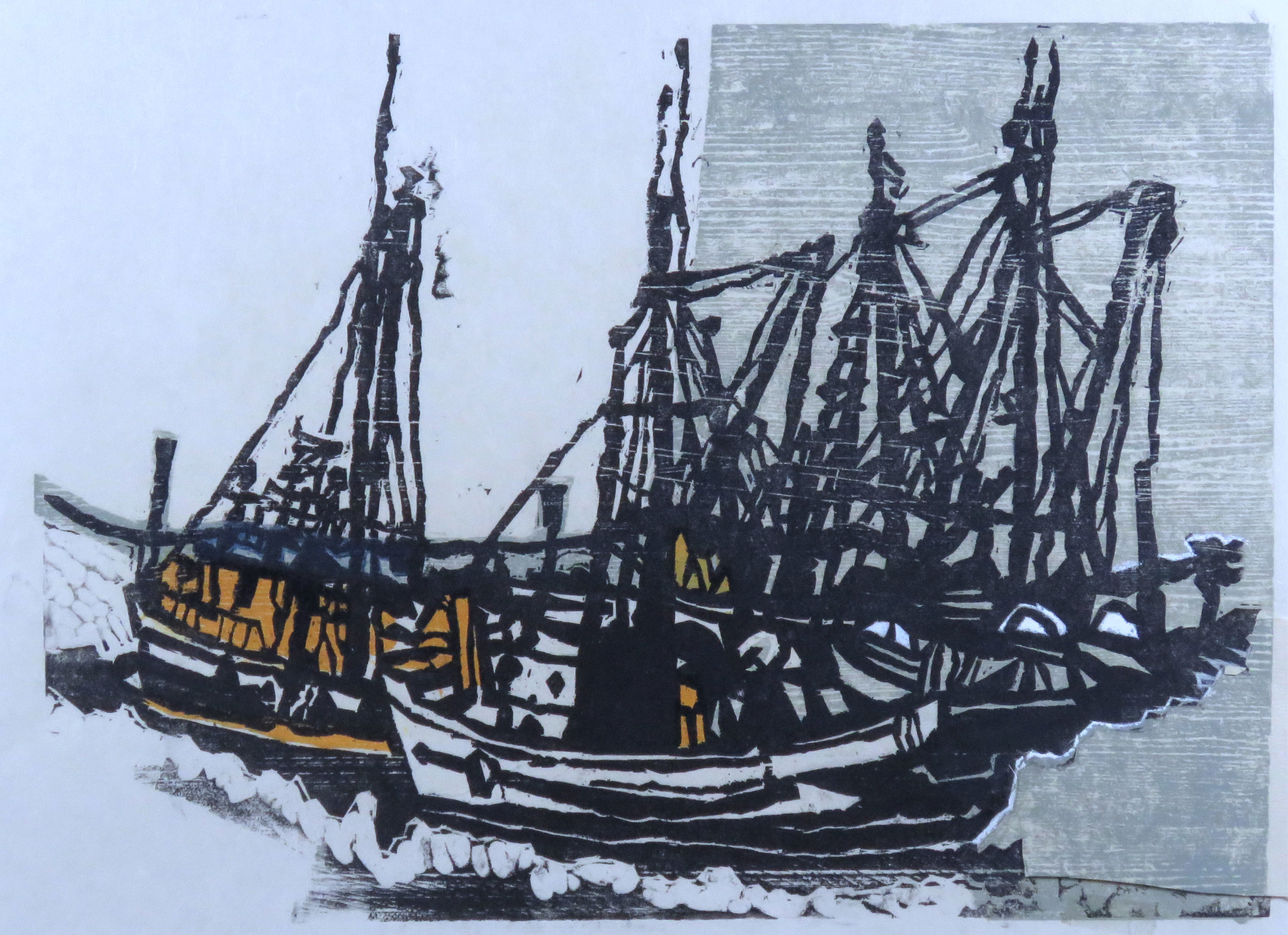 Boats at Celtic woodcut proof 4.jpg