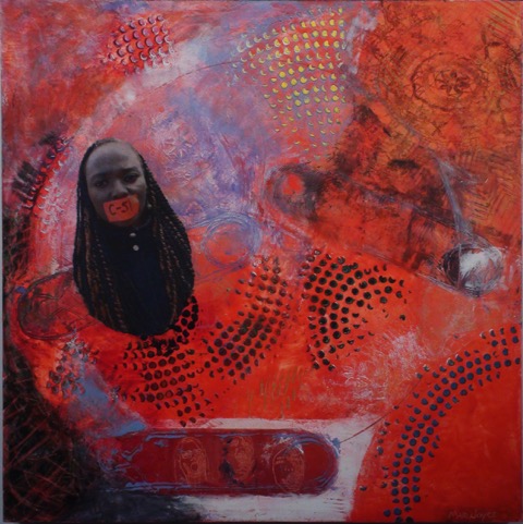 33-7 Priceless 24_ 61 cm sq, oil on wood panel with photo collé, courtesy Ray Harper $2000.00.jpeg