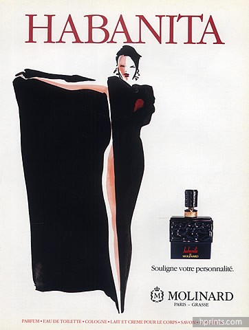 Vintage Habanita poster. Source: Raiders of the Lost Scent