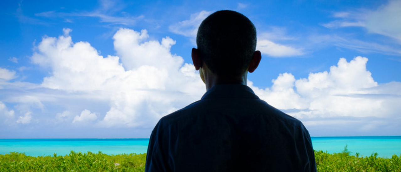 In an exclusive interview on his legacy, President Obama speaks to The Times’s Mark Landler and Coral Davenport on climate change while visiting Marine Corps Base Hawaii. By A.J. CHAVAR, BEN LAFFIN, MARK LANDLER and CORAL DAVENPORT on Publish DateSeptember 8, 2016. Photo by A.J. Chavar/The New York Times.