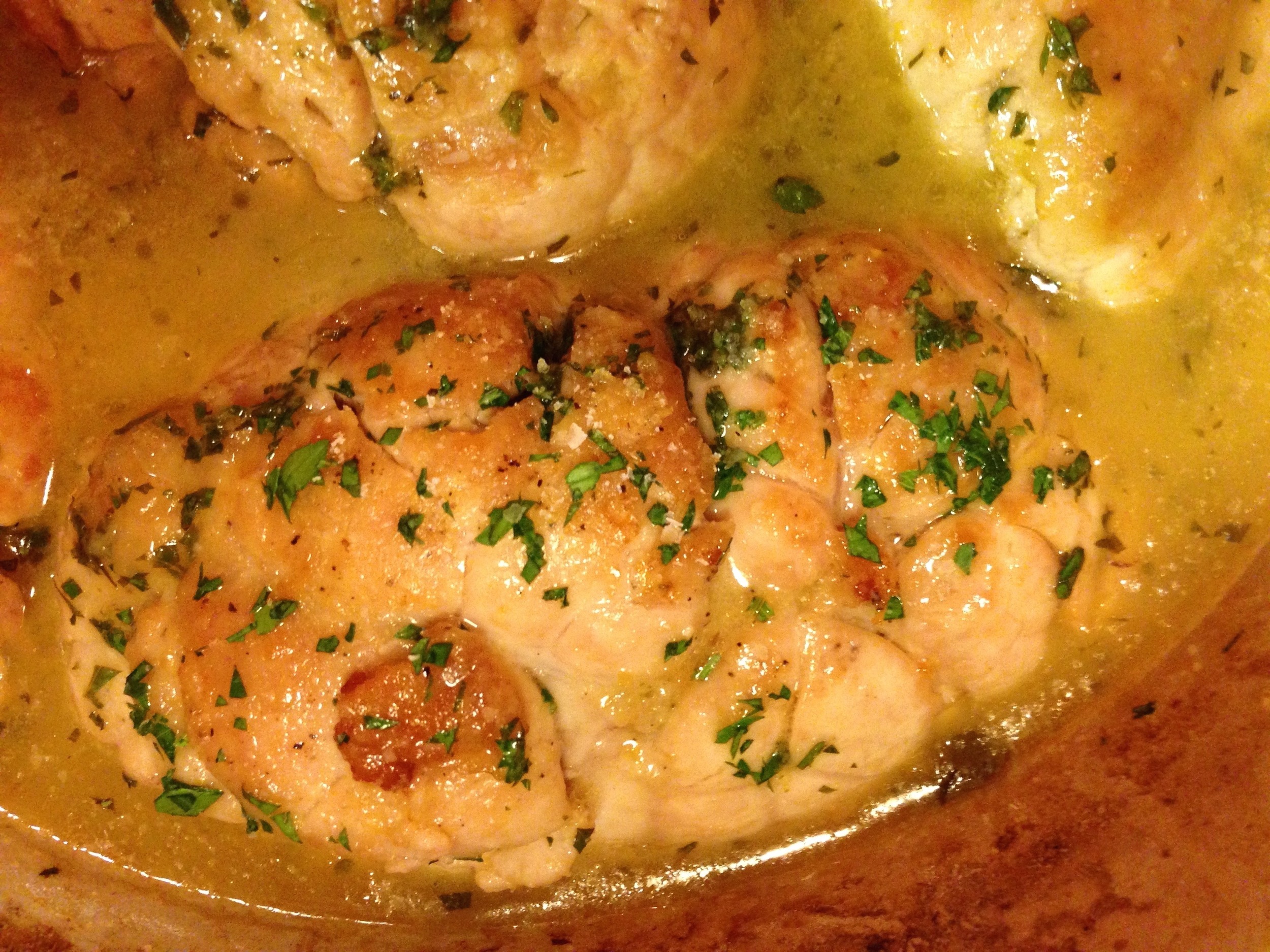 Braised Sweetbreads in Lemon Butter