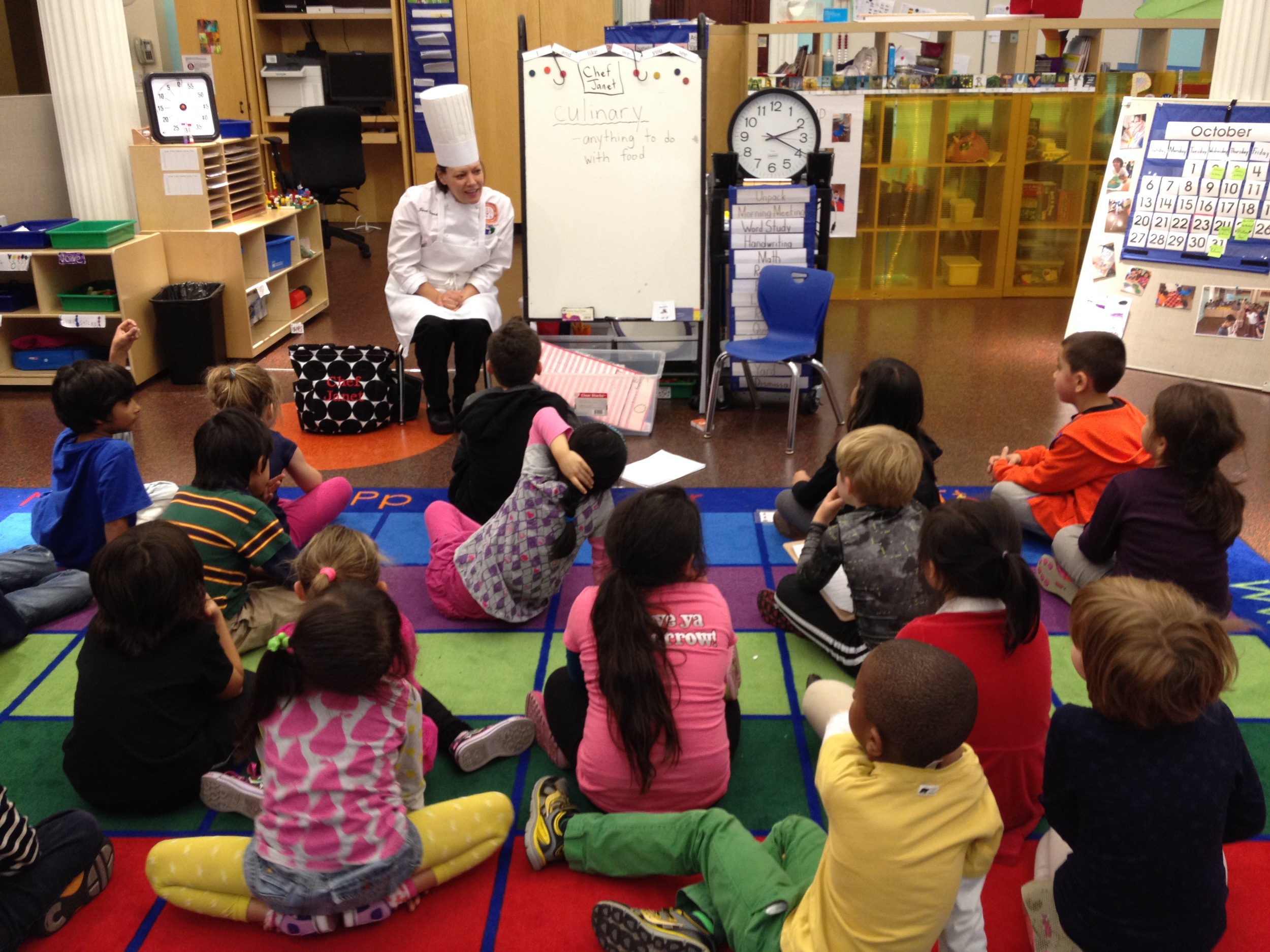 Chef Janet Visits a NYC Public School