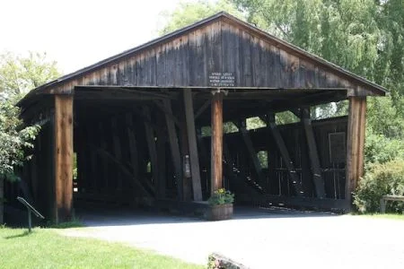 Museum Covered Bridge, Shelburne Museum, Shelburne Vermont