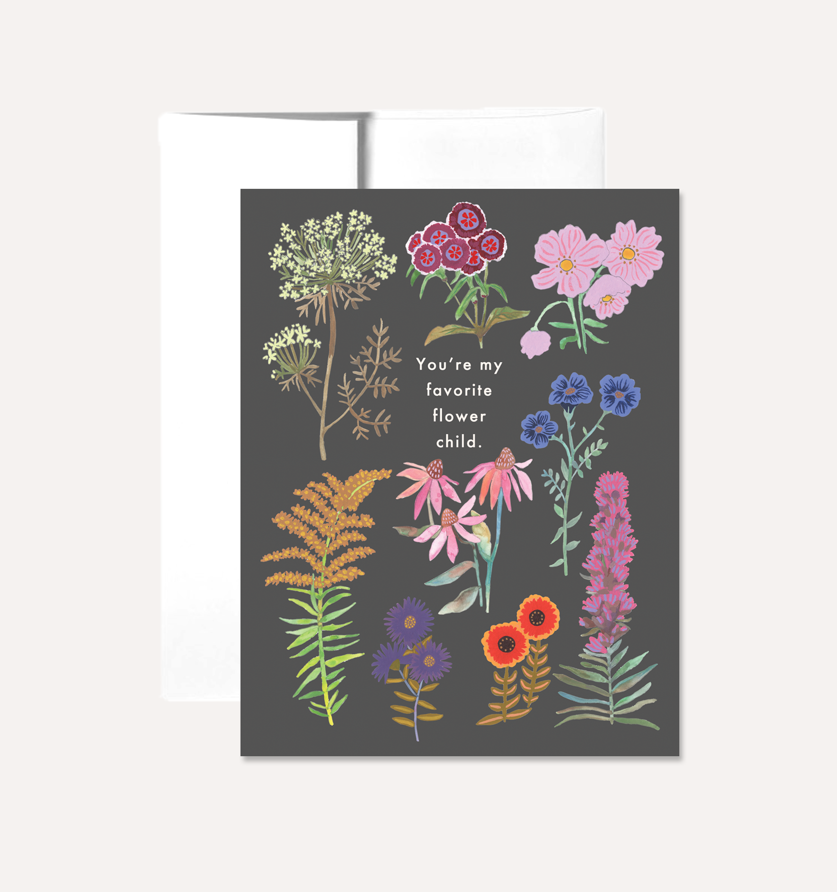 Flower Child Greeting Card