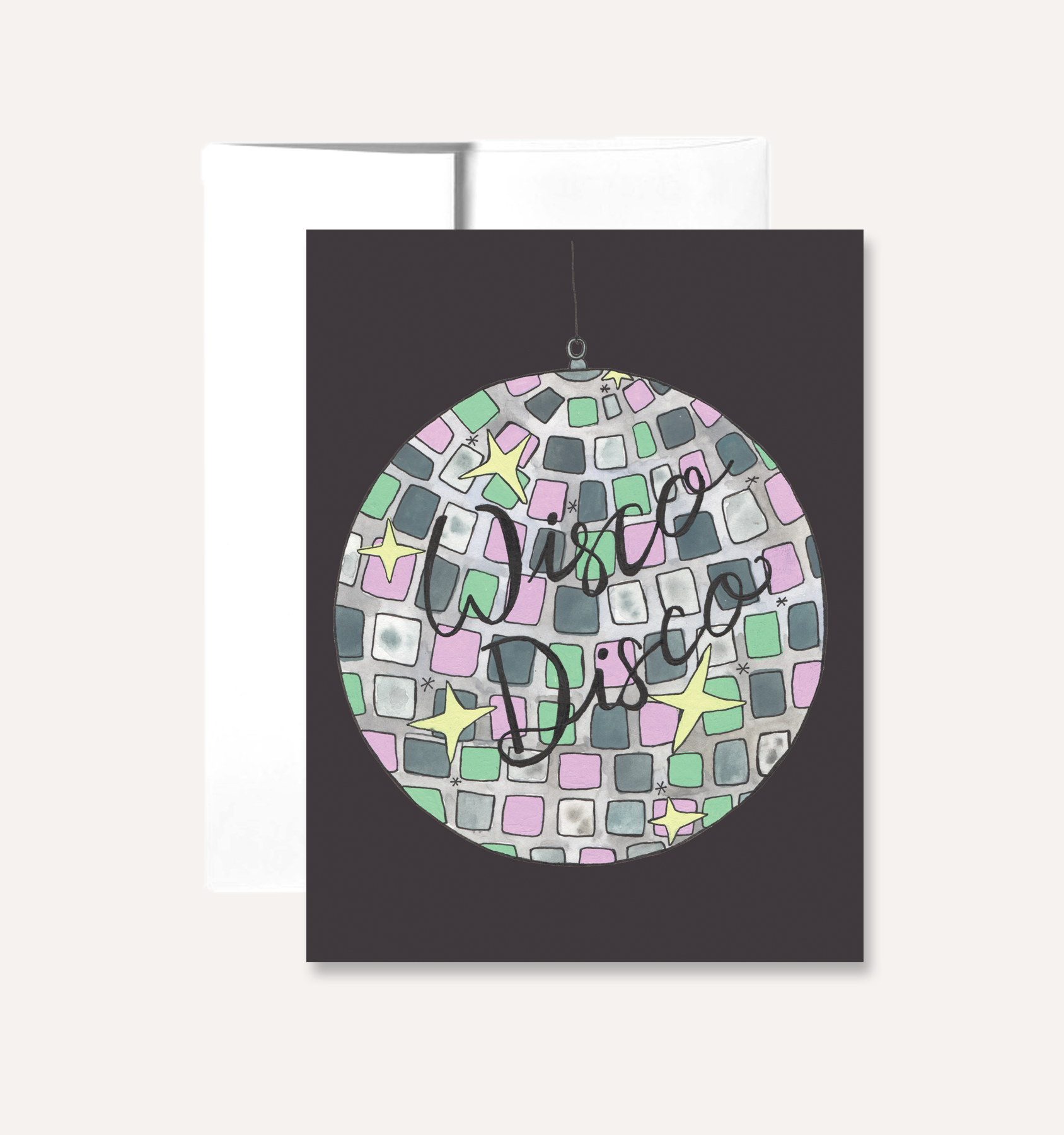 Wisco Disco Greeting Card