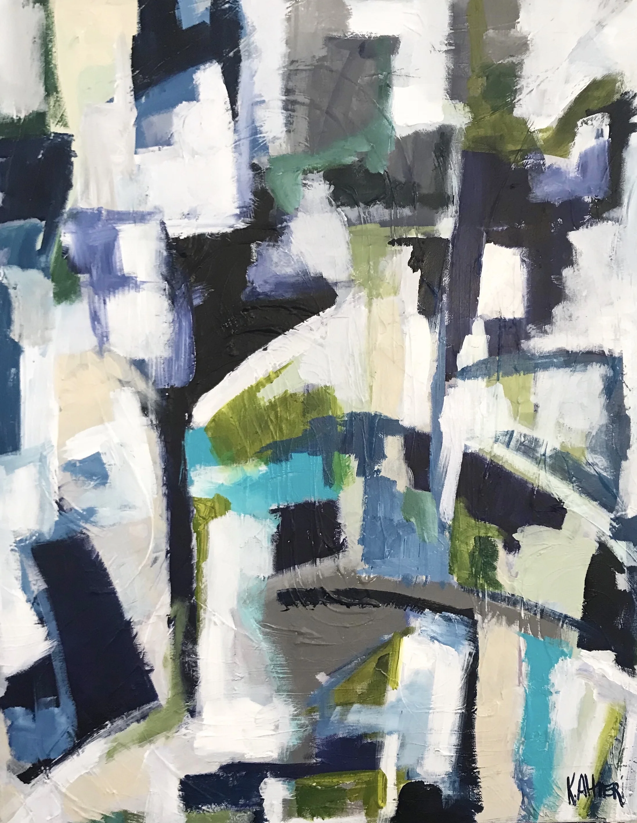 24 x 36 inches. Available.