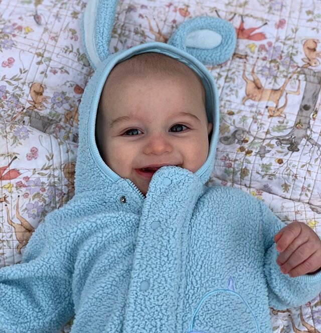 My little bunny! #noahflynn #spring #smilesfordays
