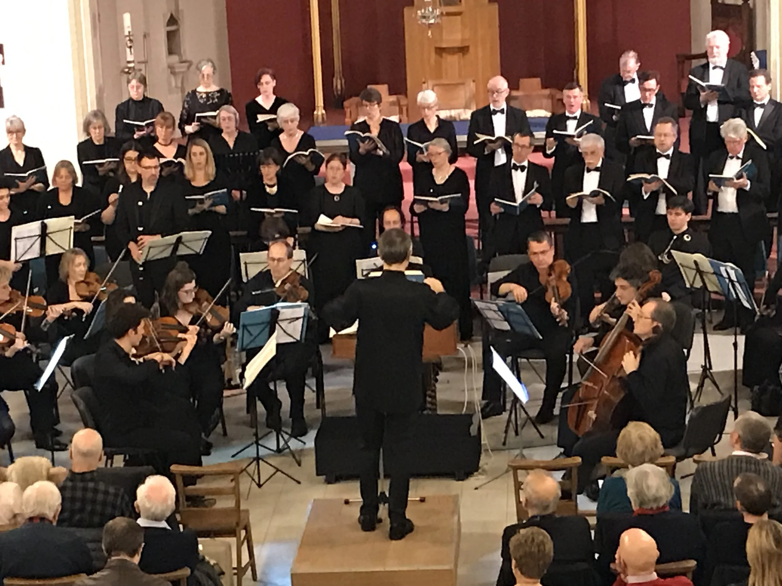 Douglas Lee conducts The Ariel Consort of London, who give annual concerts at St Matthew’s Church