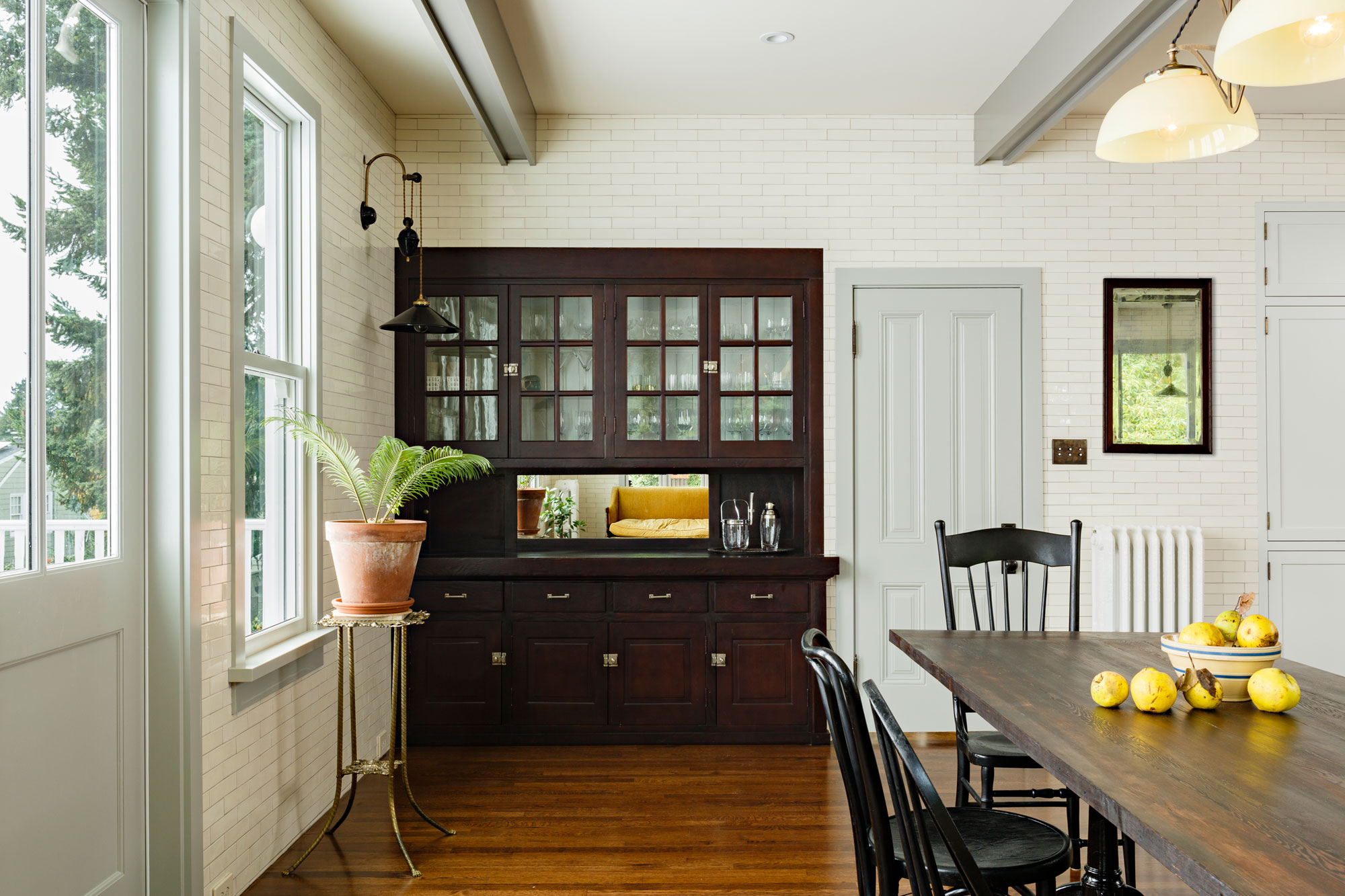  Cabinet salvaged from dining room 