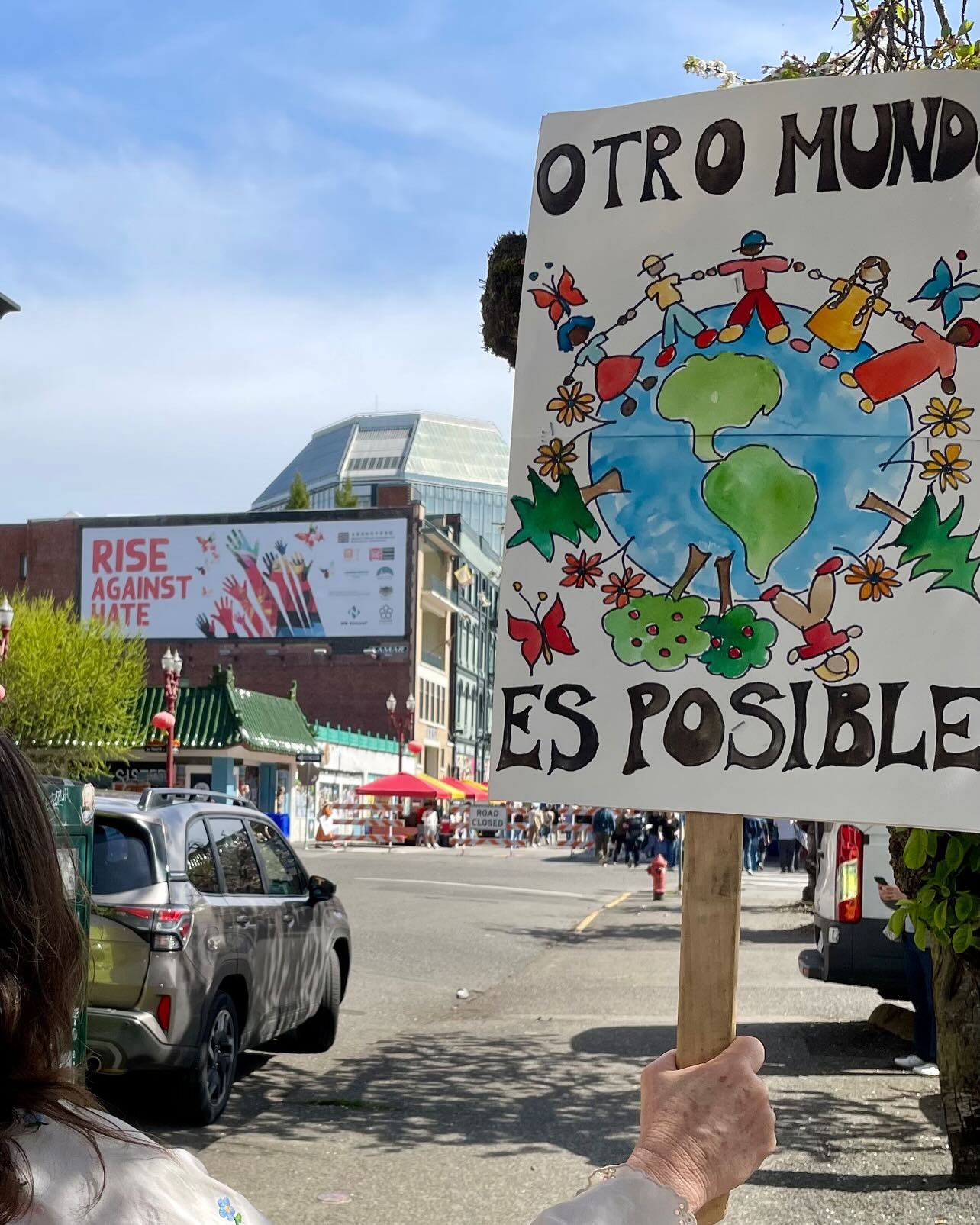 Yesterday was an important day.  Three (five?) million people across all 50 US states showed up with hope, courage, strength and anger.  The crowd in Portland was amazing as were so many others; people almost too old to walk, people too young to walk