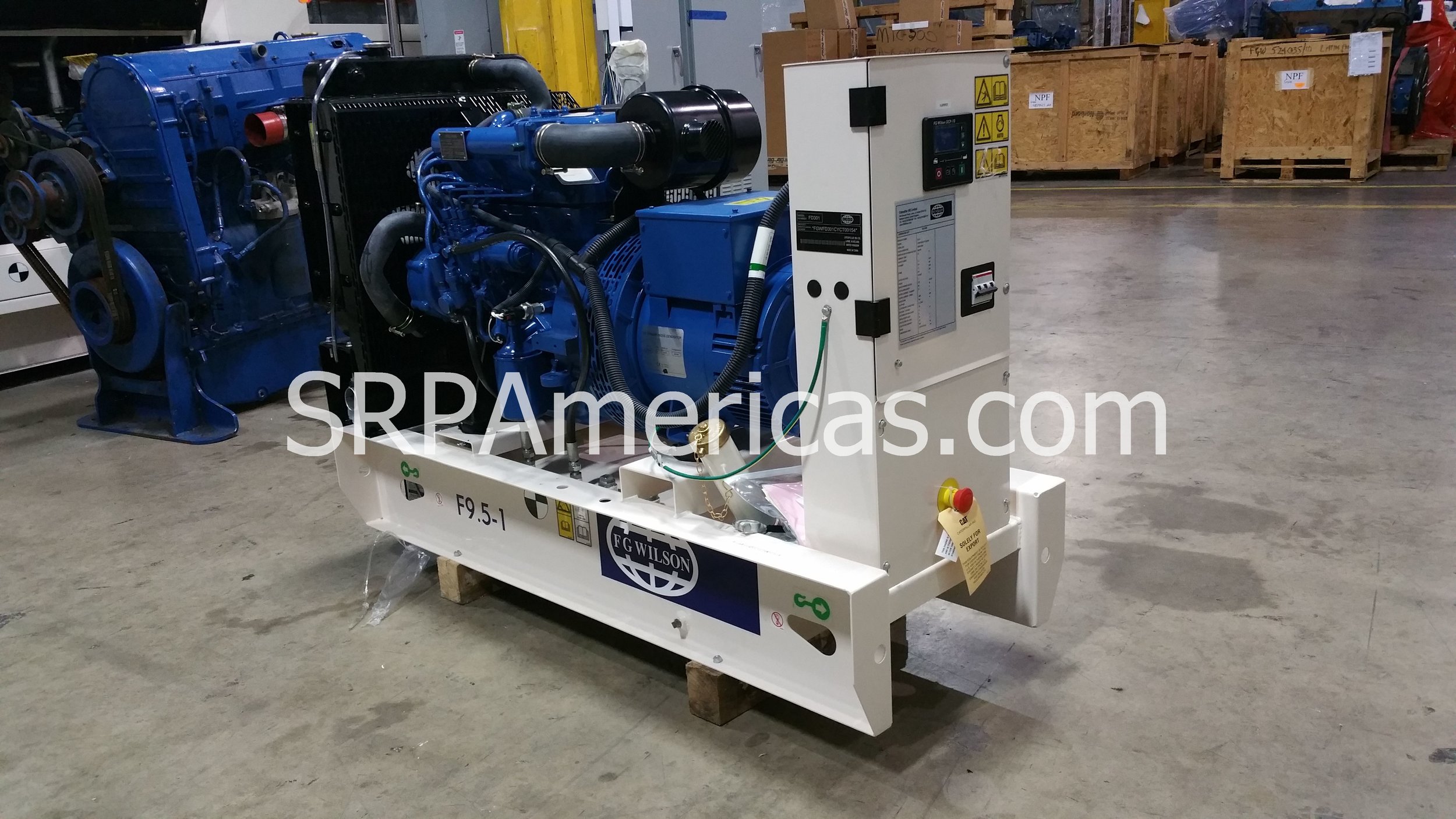 Inventario local en Colombia de Plantas Electricas FG Wilson