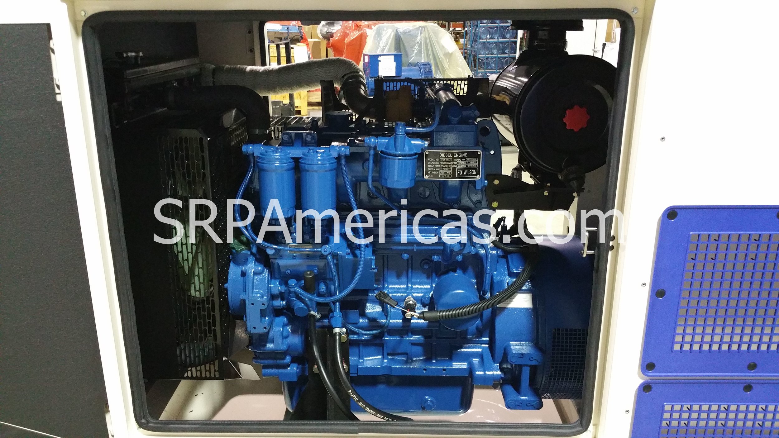 Inventario local en Colombia de Plantas Electricas FG Wilson