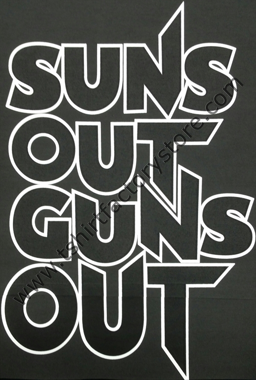 Out Guns Out — T-Shirt Factory: Shop T-Shirts, Sweatshirts and