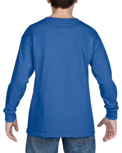 royal blue long sleeve shirt