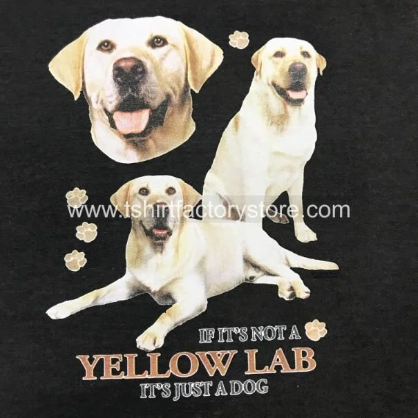 If It's Not A Yellow Lab It's Just A Dog T-Shirt Design