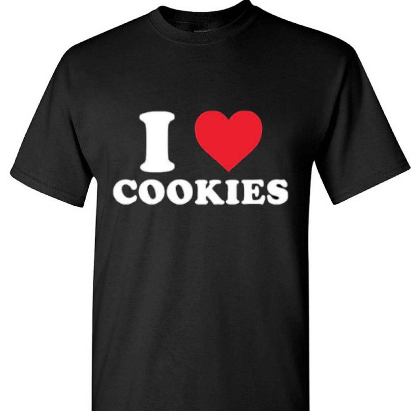 I Love Heart Cookies Kids T-Shirt 