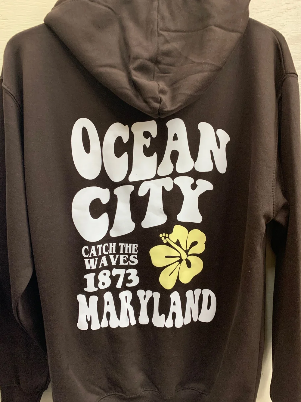 60s OCEAN CITY MD. 半袖スウェット catch-the-waves-ocean-city-