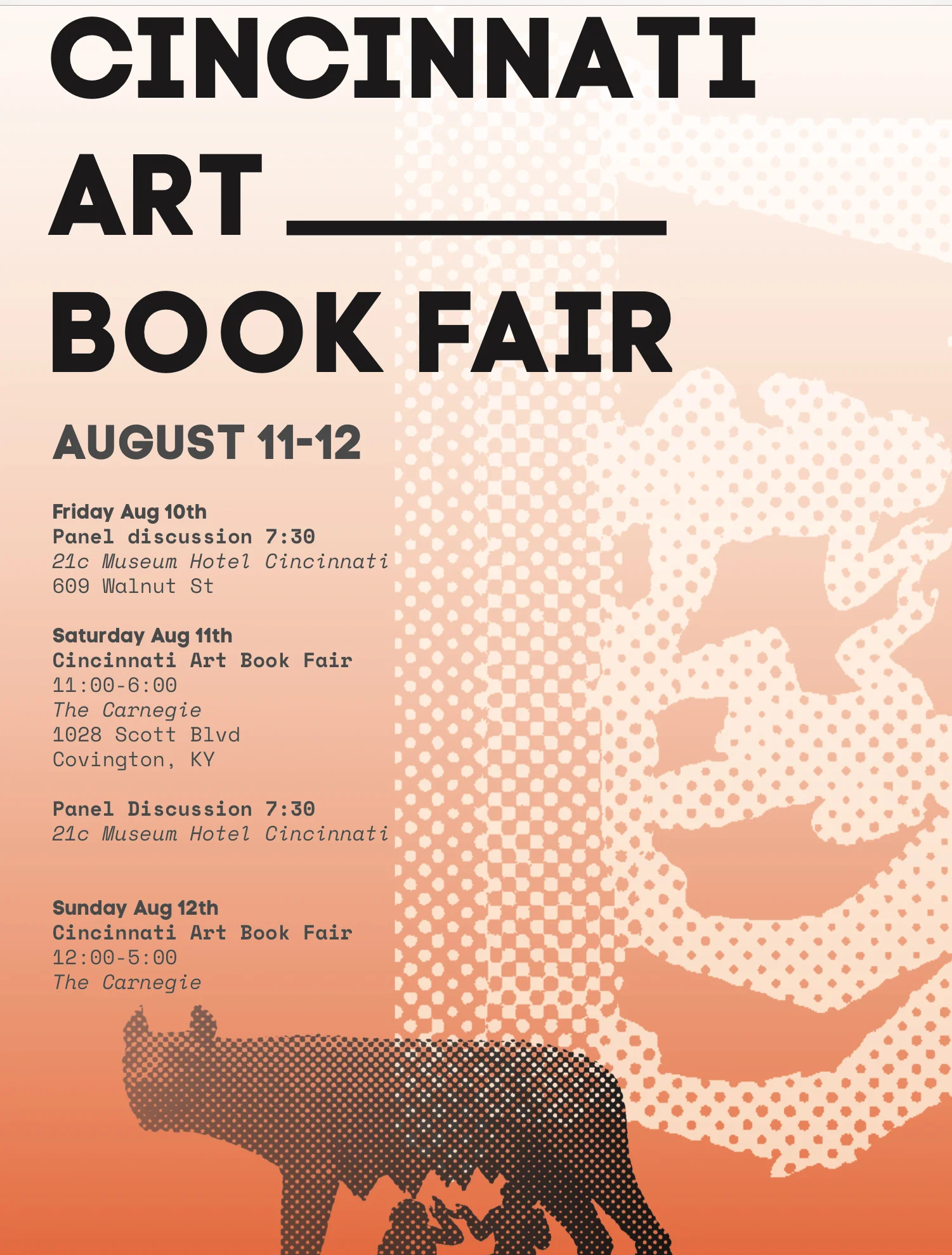 CINCINNATI ART BOOK FAIR 2018
