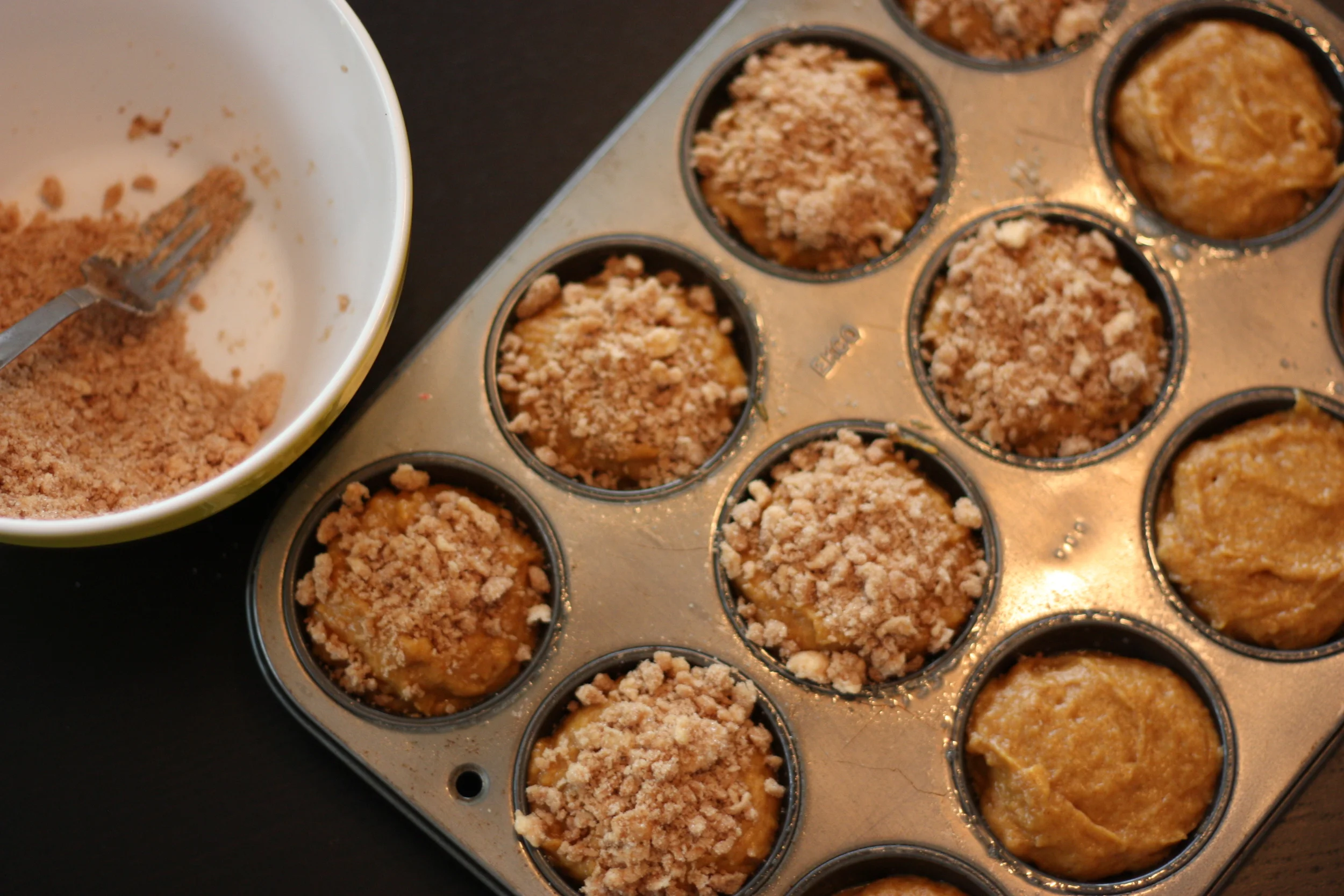 Pumpkin Cream Cheese Muffins