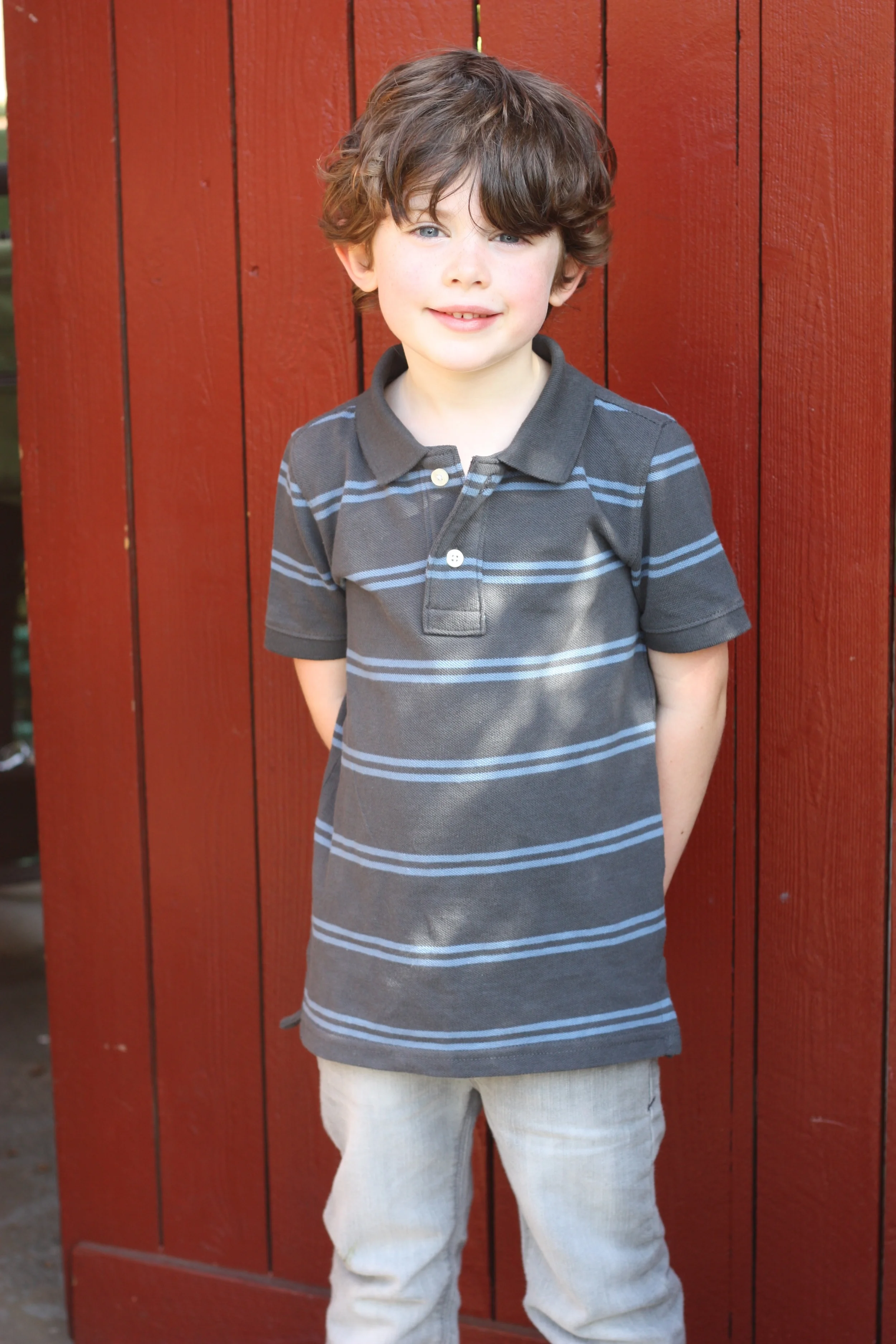 What He Wore for his First Days of Kindergarten (& Friday Links)