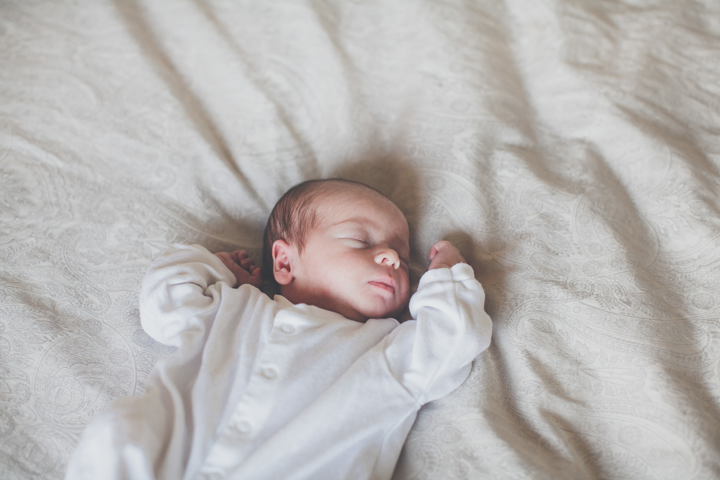 Newborn baby sleeping