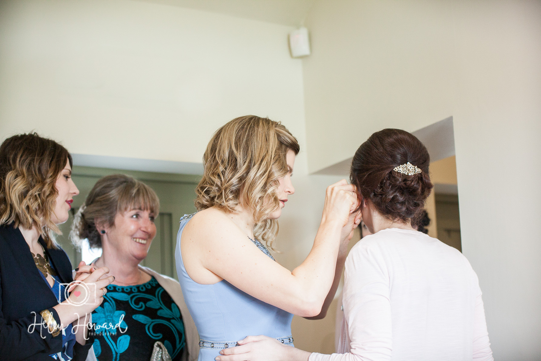 Bride Getting Ready