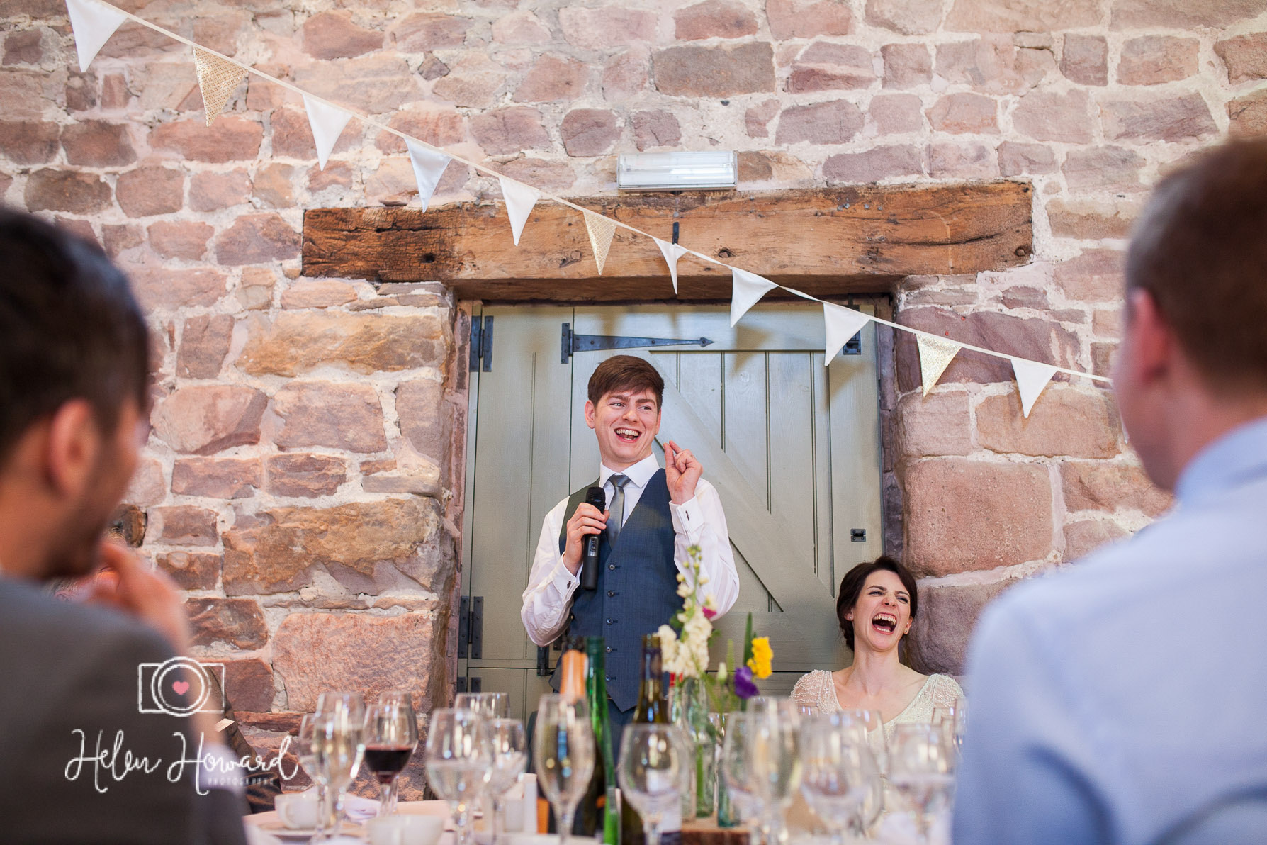 Groom's speech staffordshire wedding photographer