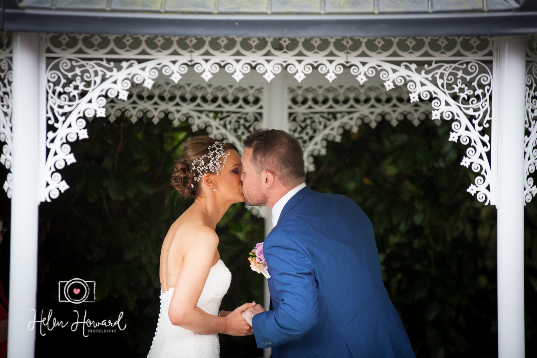 First Kiss Wedding Photography at Pendrell Hall