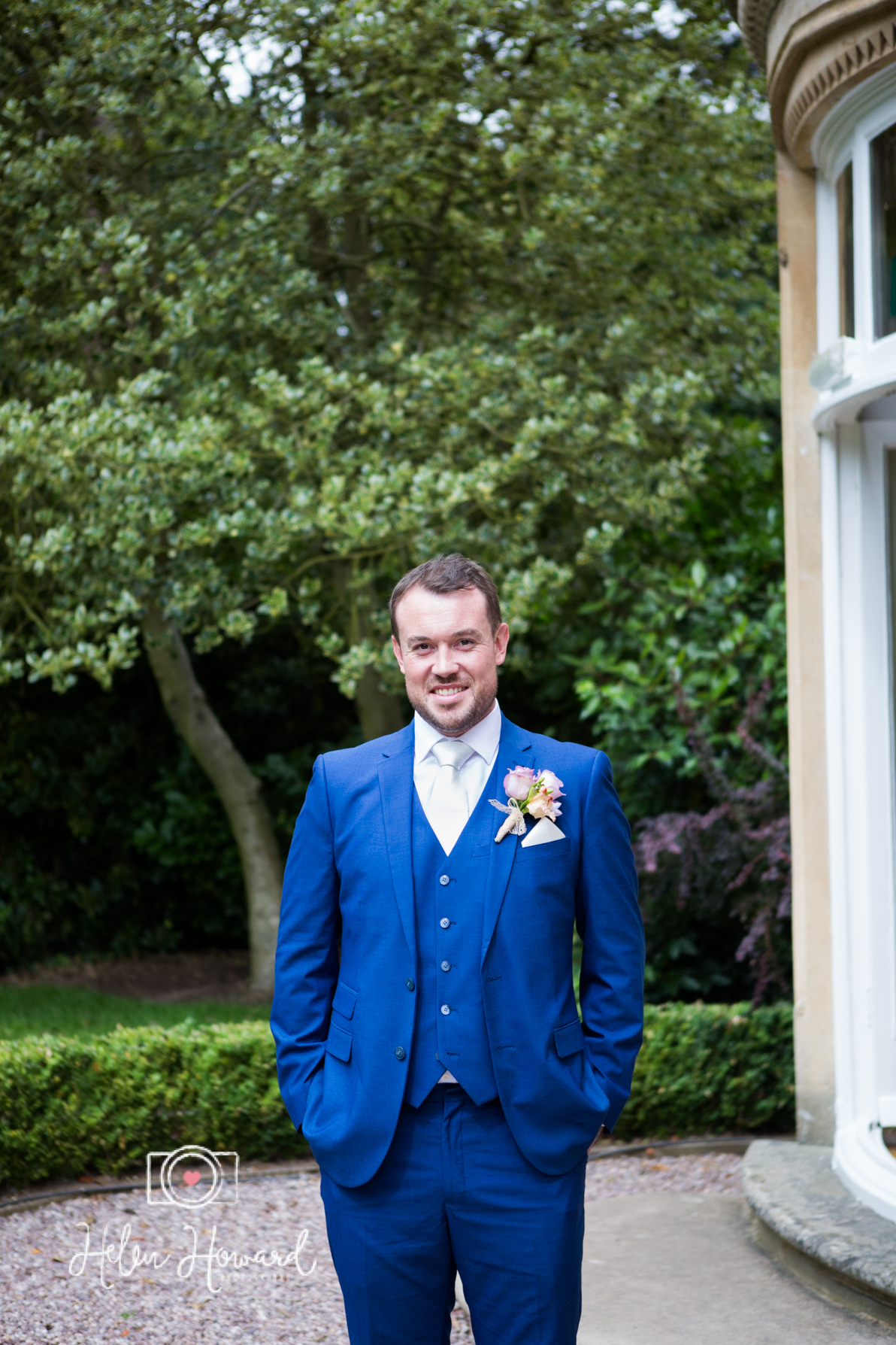 Groom portrait at Pendrell hall