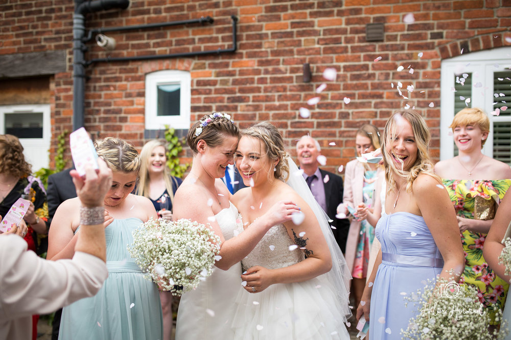 Staffordshire Barn Wedding Photographer at Packington Moor