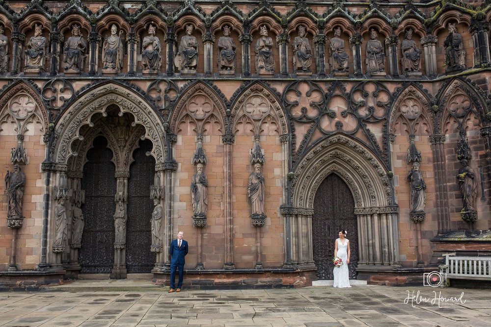 Lichfield Cathedral Wedding Photographer