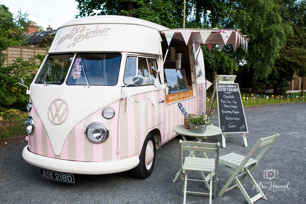 Polly's Parlour Vintage Ice Cream Van Staffordshire