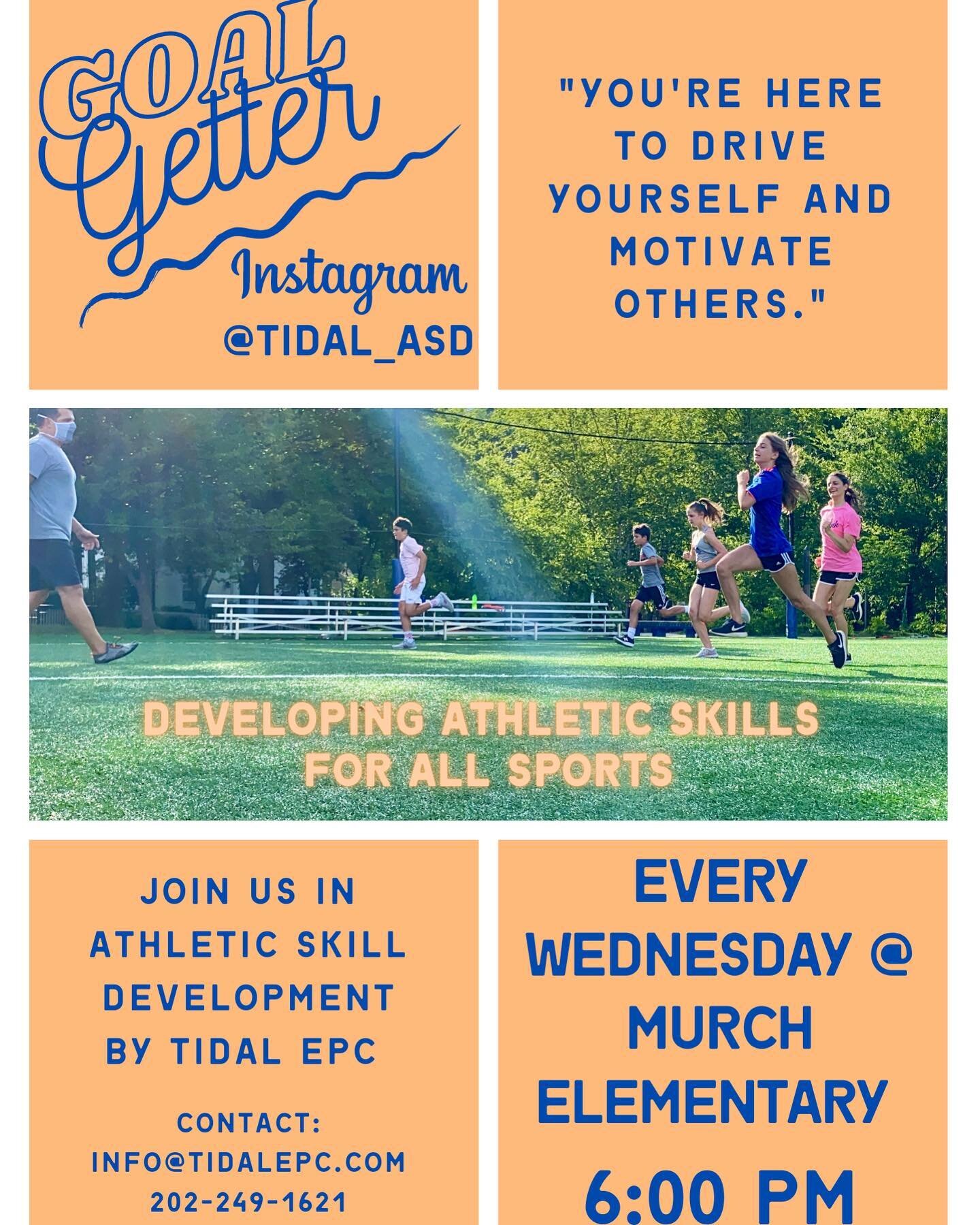 Looking forward to seeing everyone tonight! If you haven&rsquo;t signed up yet, don&rsquo;t forget to on our website! Link in bio! 

#TidalASD #AthleticSkillDevelopment #TidalEPC #SportsSkill #Youth #DcYouth #DcTraining #DcPersonalTraining #DcYouthPr
