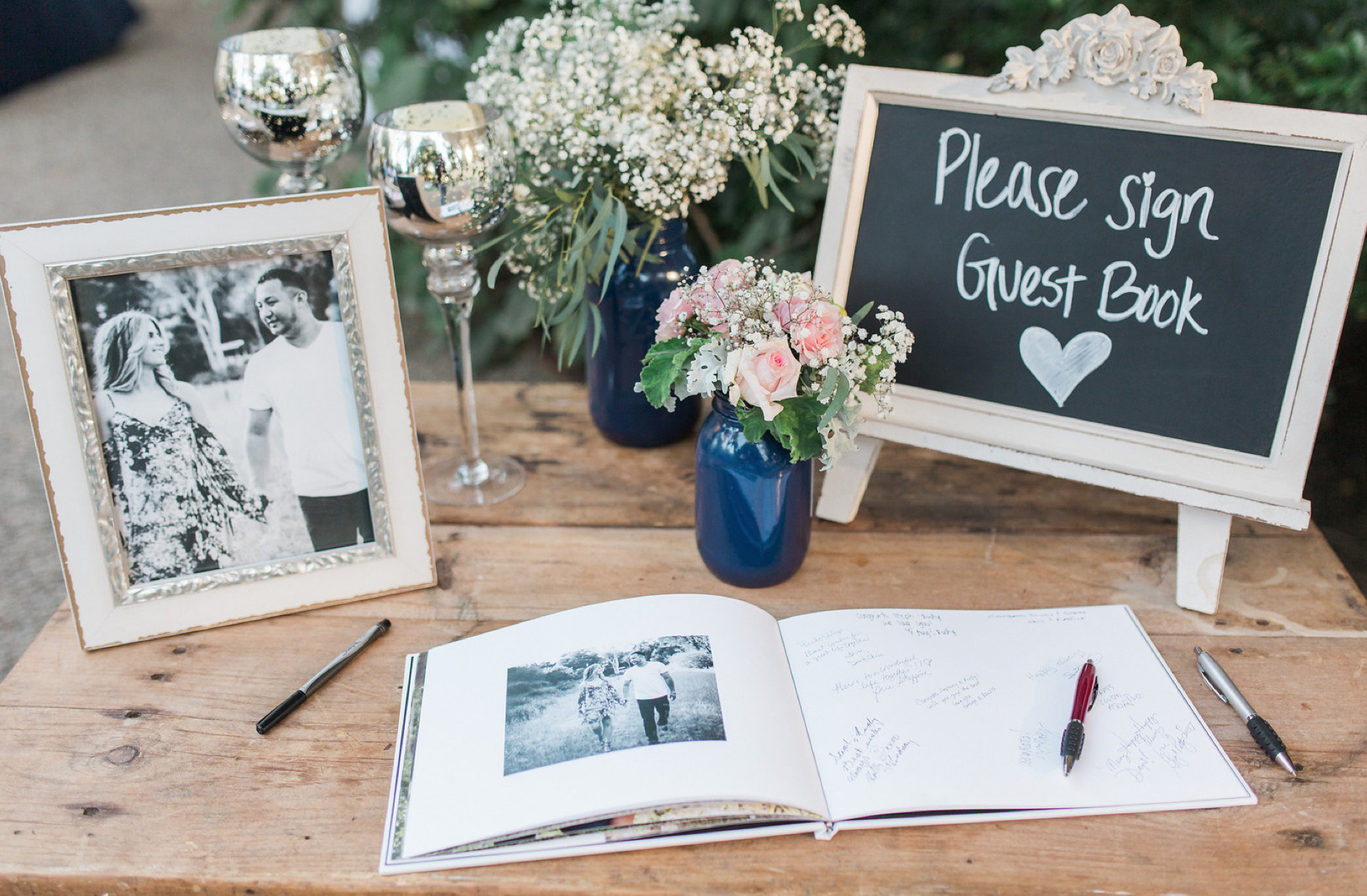GUEST SIGN IN TABLE