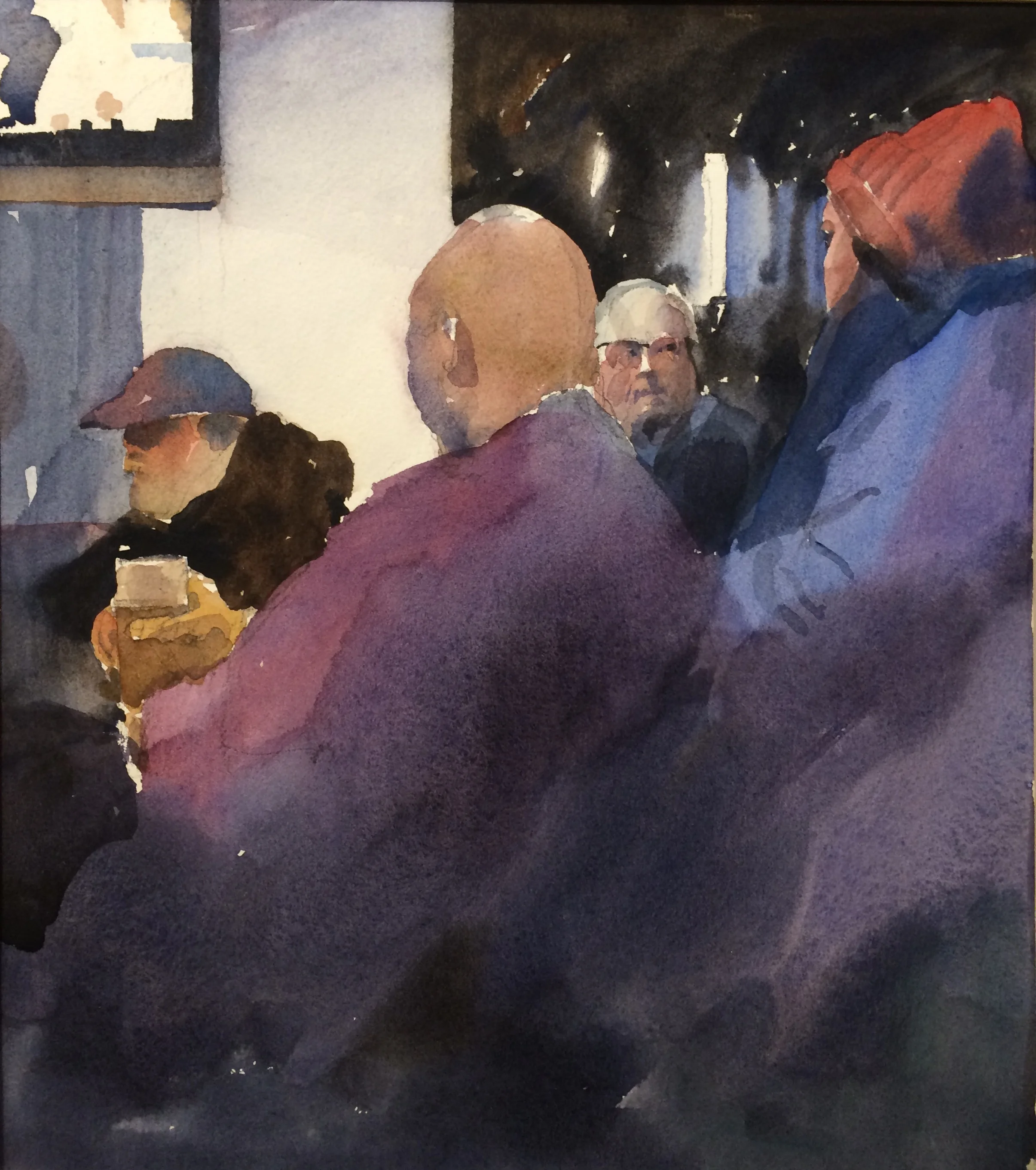a ‘commissioned’ bar scene in Seattle