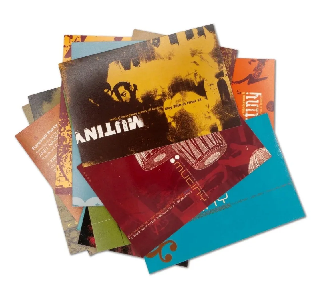 (2000-2004) Flyers for Mutiny, 