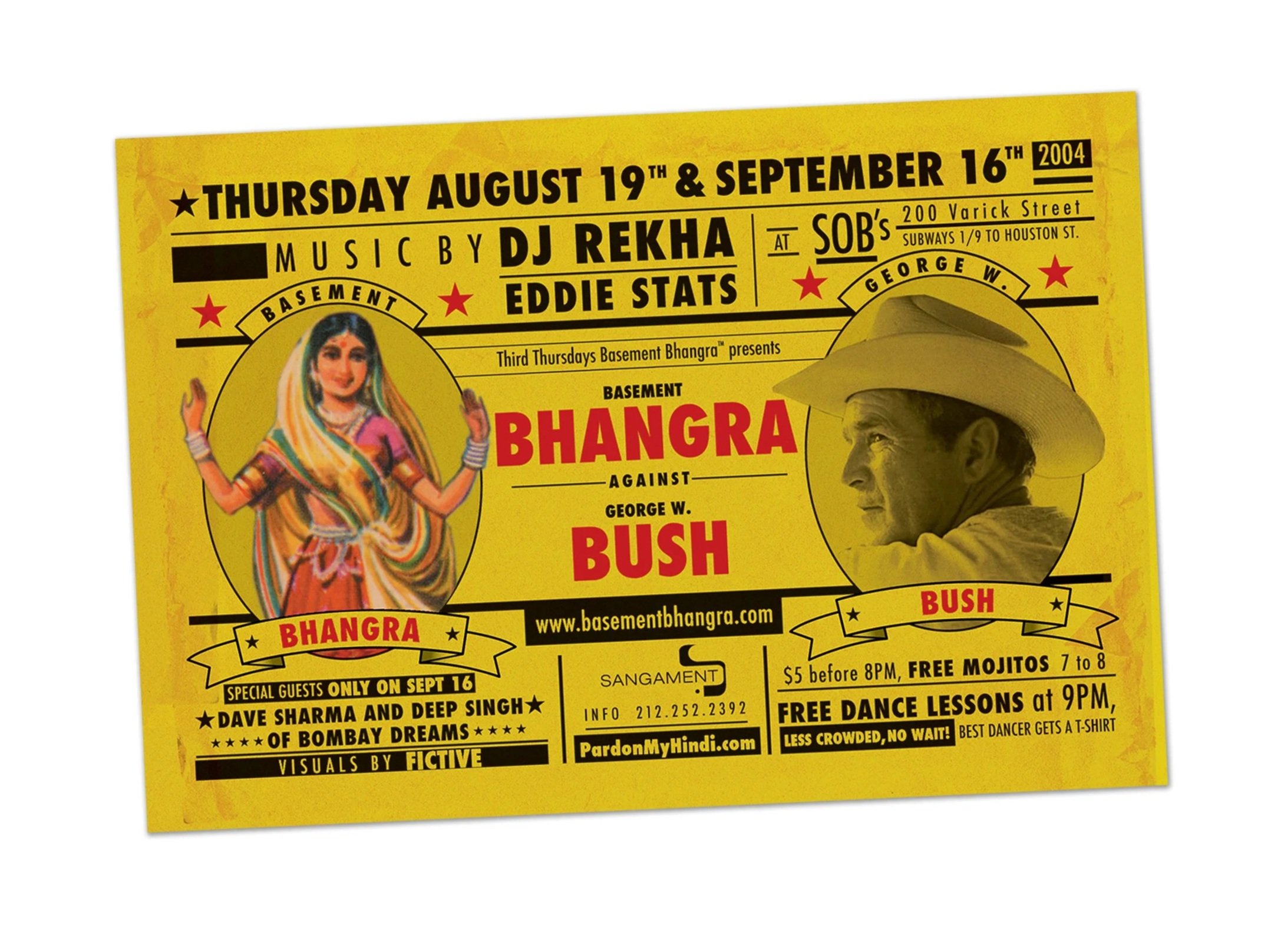 (2004) Bhangra Against Bush; DJ Rekha