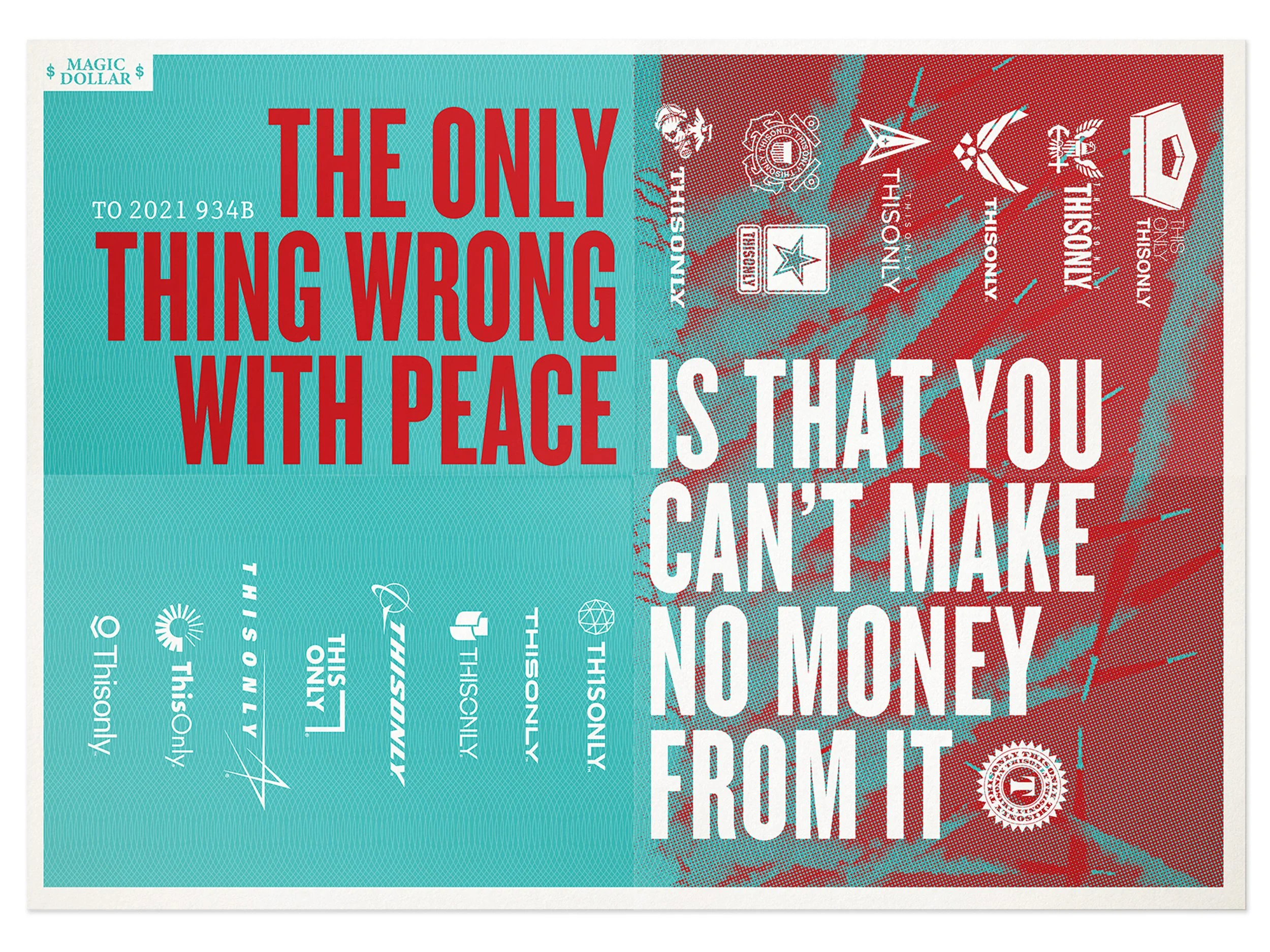  Magic Dollar / ThisOnly , 2021