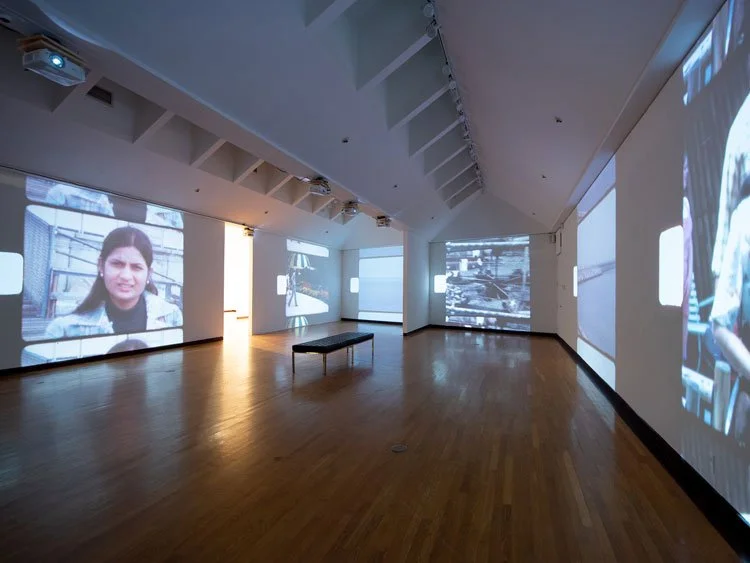  A Great Adventure: New Jercy / Verginia, 1975-2023, Installation; Video Work From Found Films and Sound, 6 projections