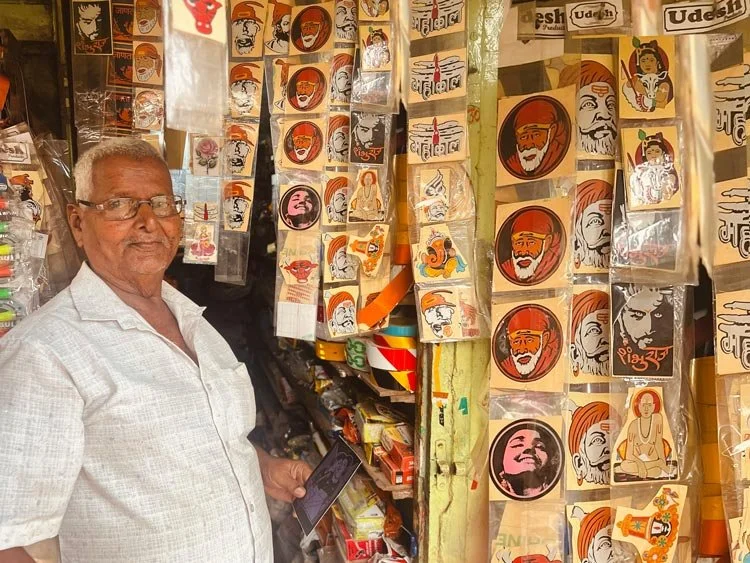 It was great to see the smile from the sticker vendor in Goa after I gifted him a stack of my stickers—and watched him start selling them.